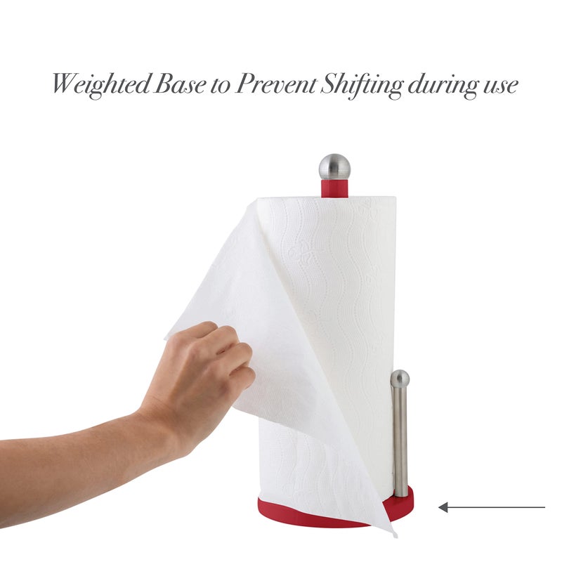 Kitchen Details Paper Towel Holder in Red - Image 4